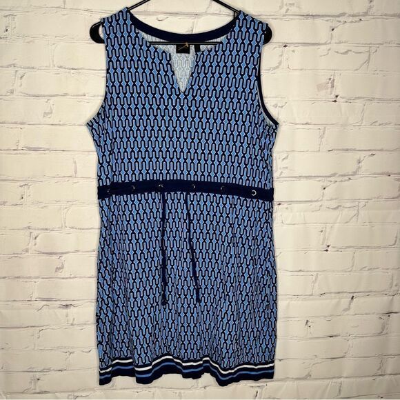 Rafaella XL blue dress - Picture 1 of 6